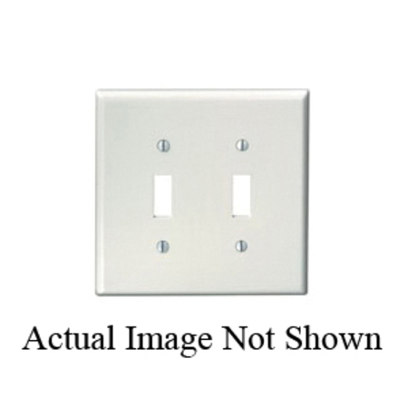 LEVITON Wallplates 2 Gang Tgle Wlplt Midway La 80509-T